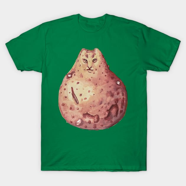 Potato Cat T-Shirt by RaLiz